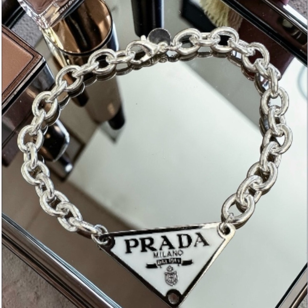 Custom Zipperpull Sterling Silver Anklet - Picture 3 of 6
